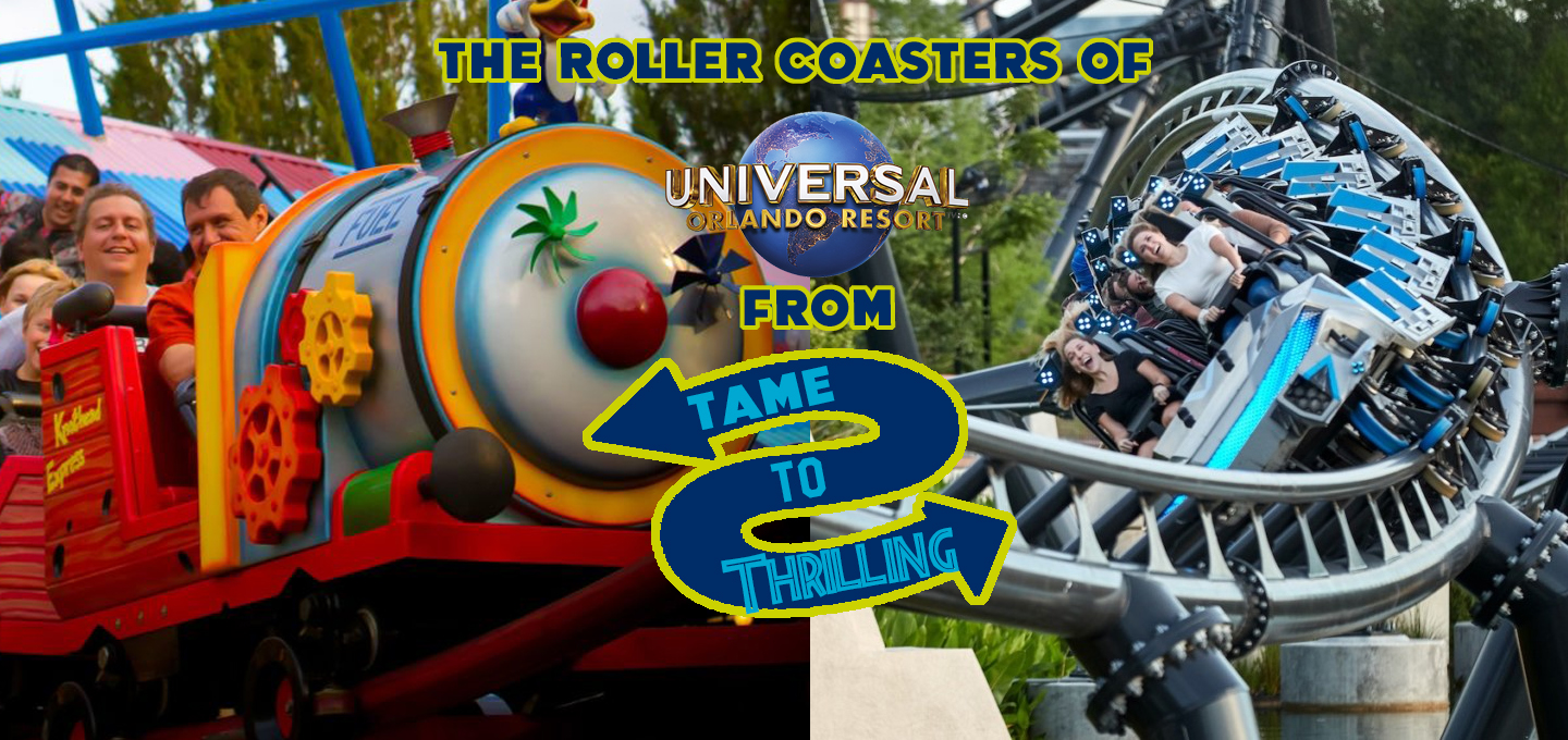 From Tame To Thrilling The Roller Coasters of Universal Orlando