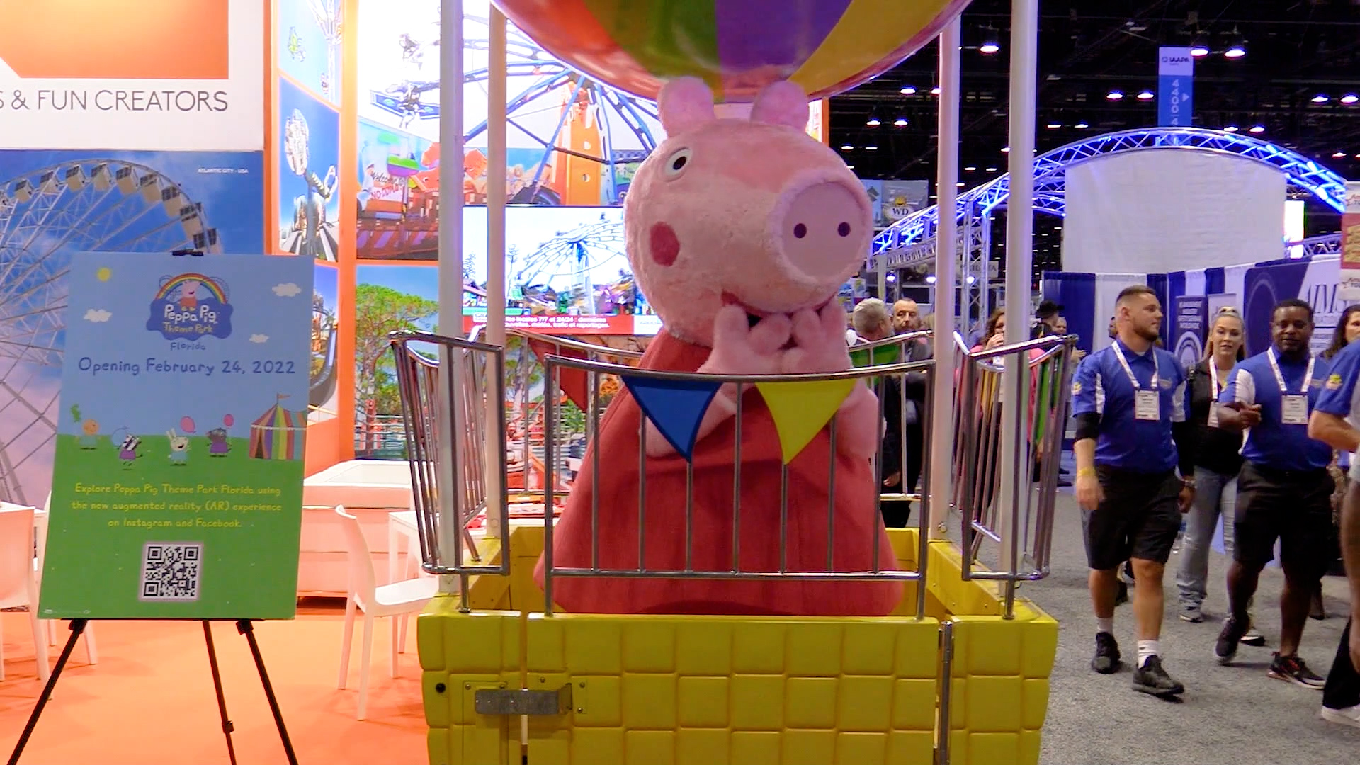 Peppa Pig Theme Park Reveals Accessible Ride Vehicle; Will Open as