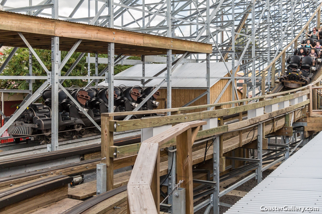 Wooden Shuttle Coaster