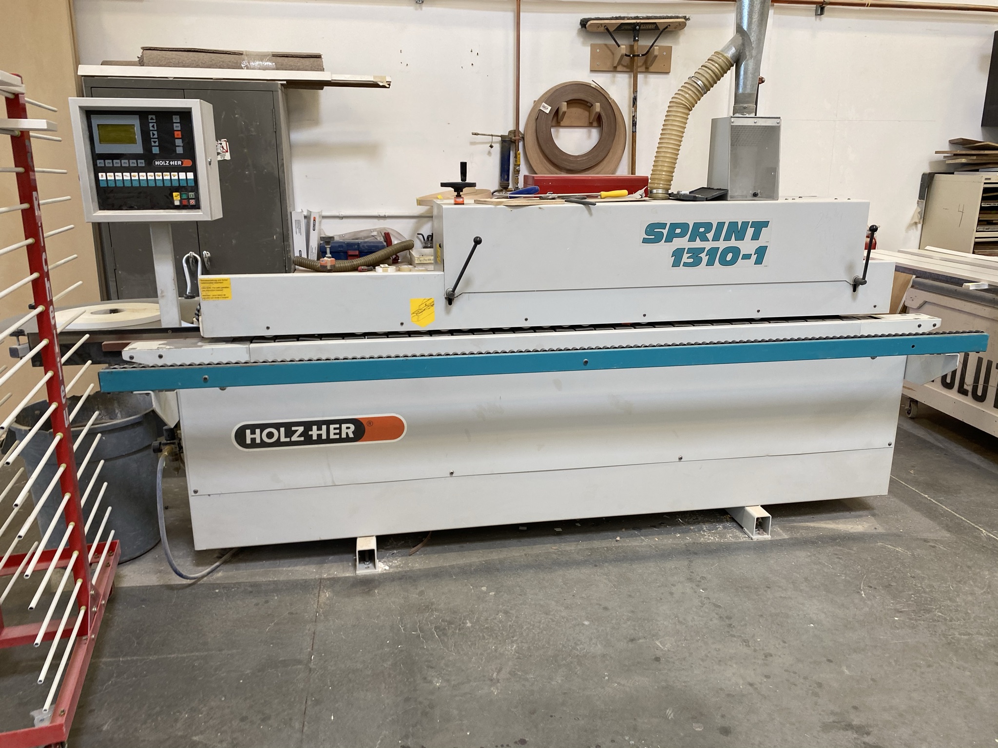Used Holzher Sprint Edgebander 13101 Coast Machinery Group