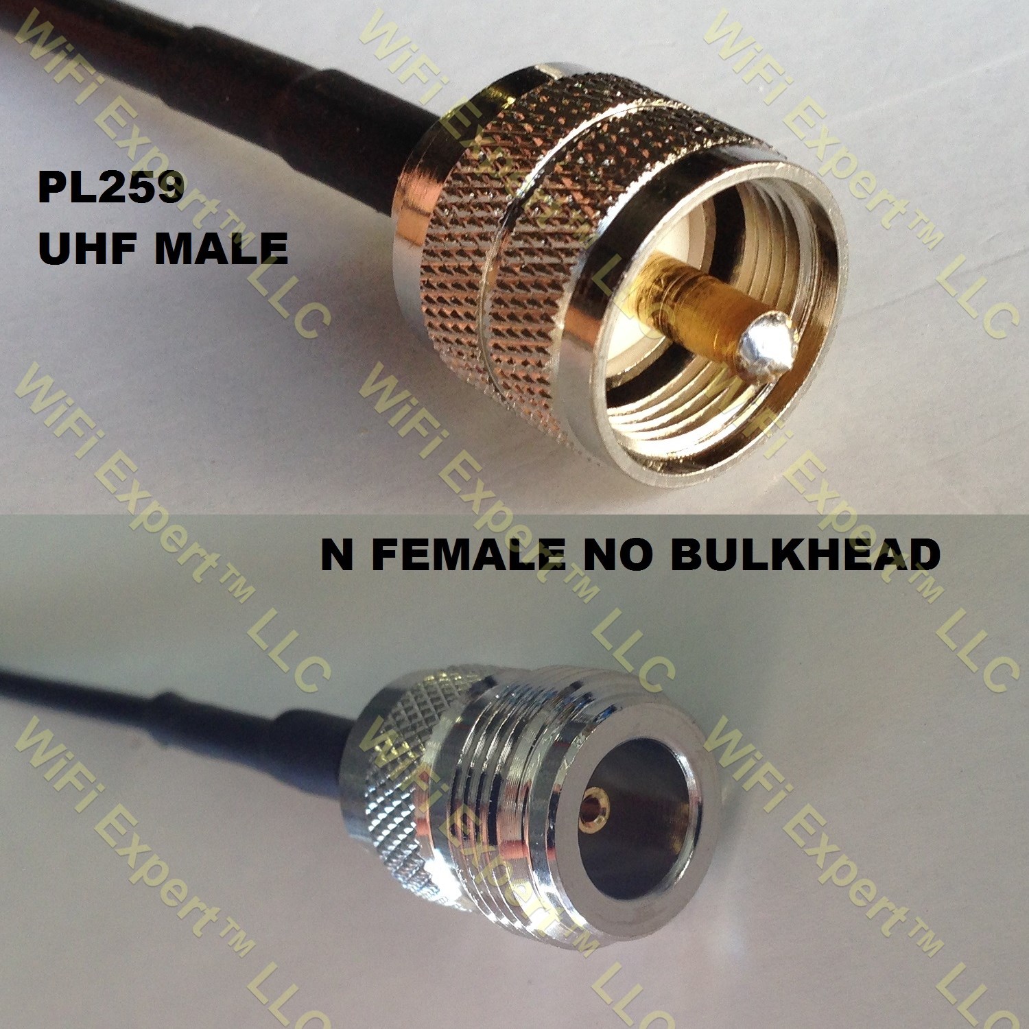 PL259 UHF Male RF Coaxial Cables, Adapters, Connectors, Antennas