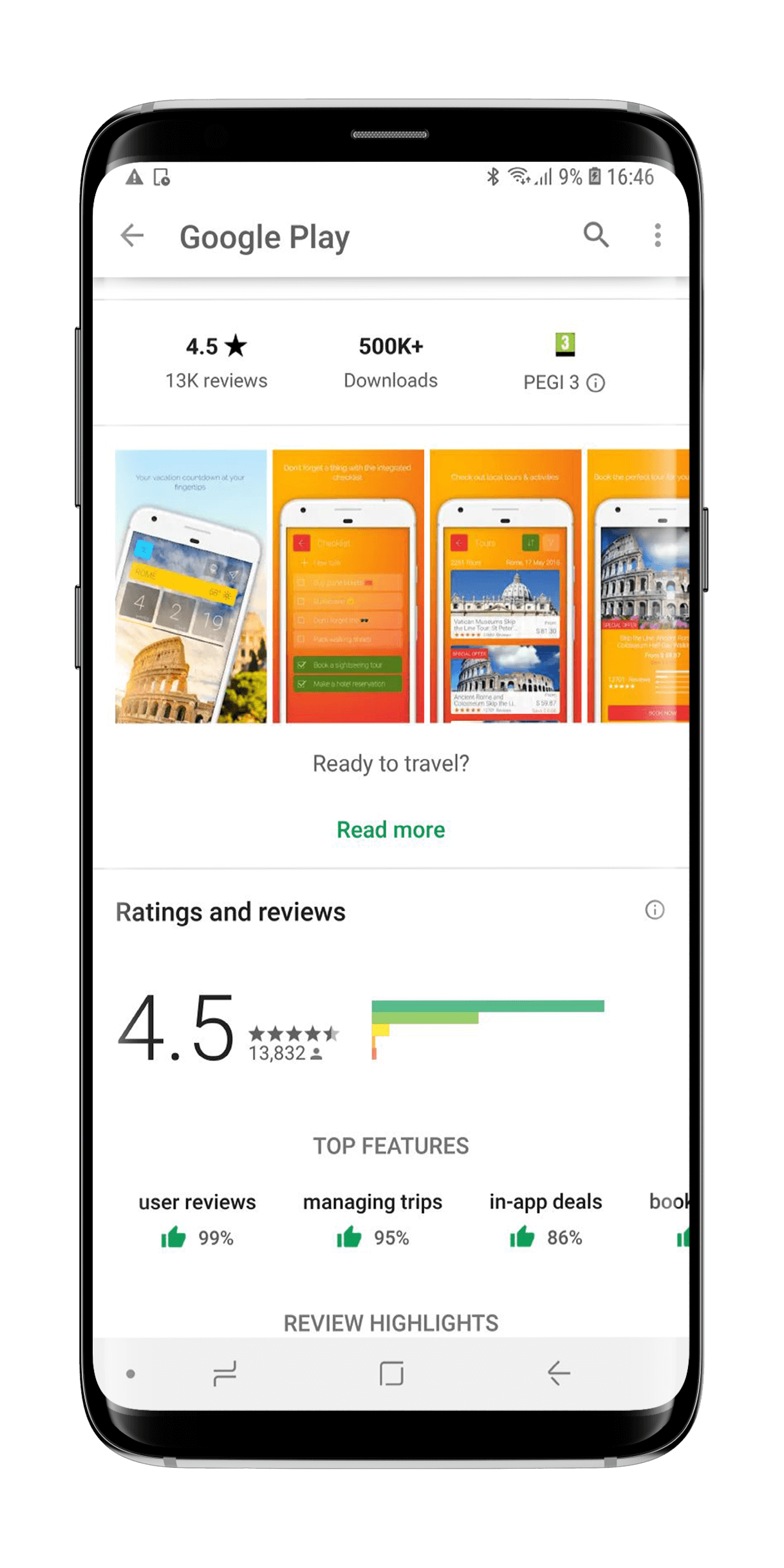 App Store Listing on Apple App Store & Google Play Store