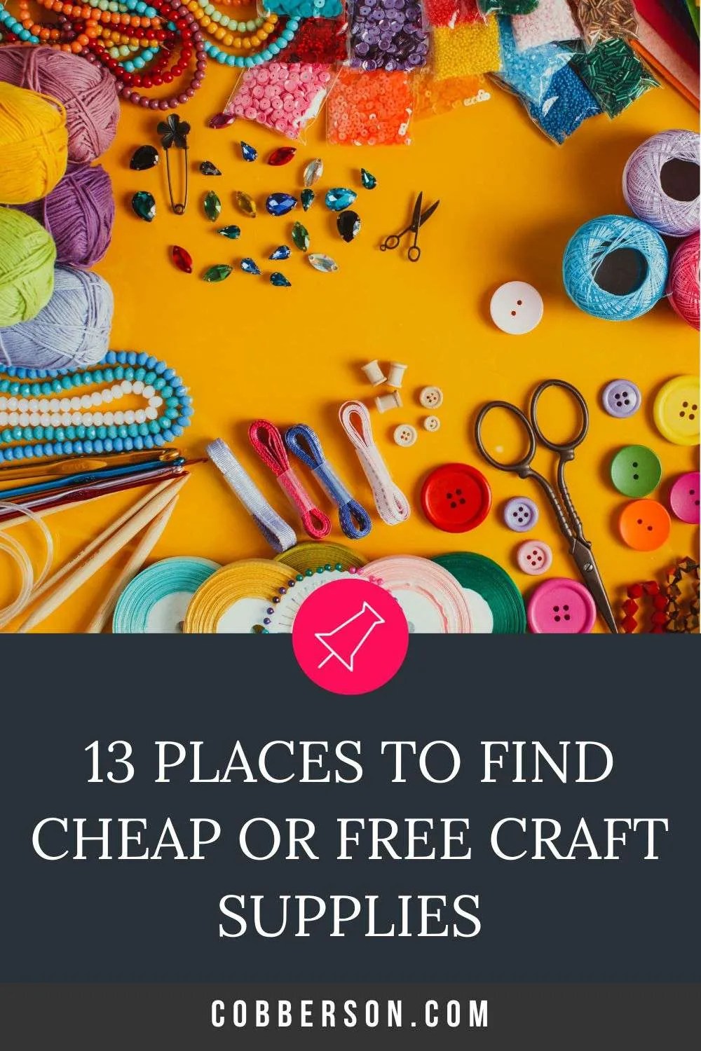where to find cheap craft supplies Cobberson + Co.