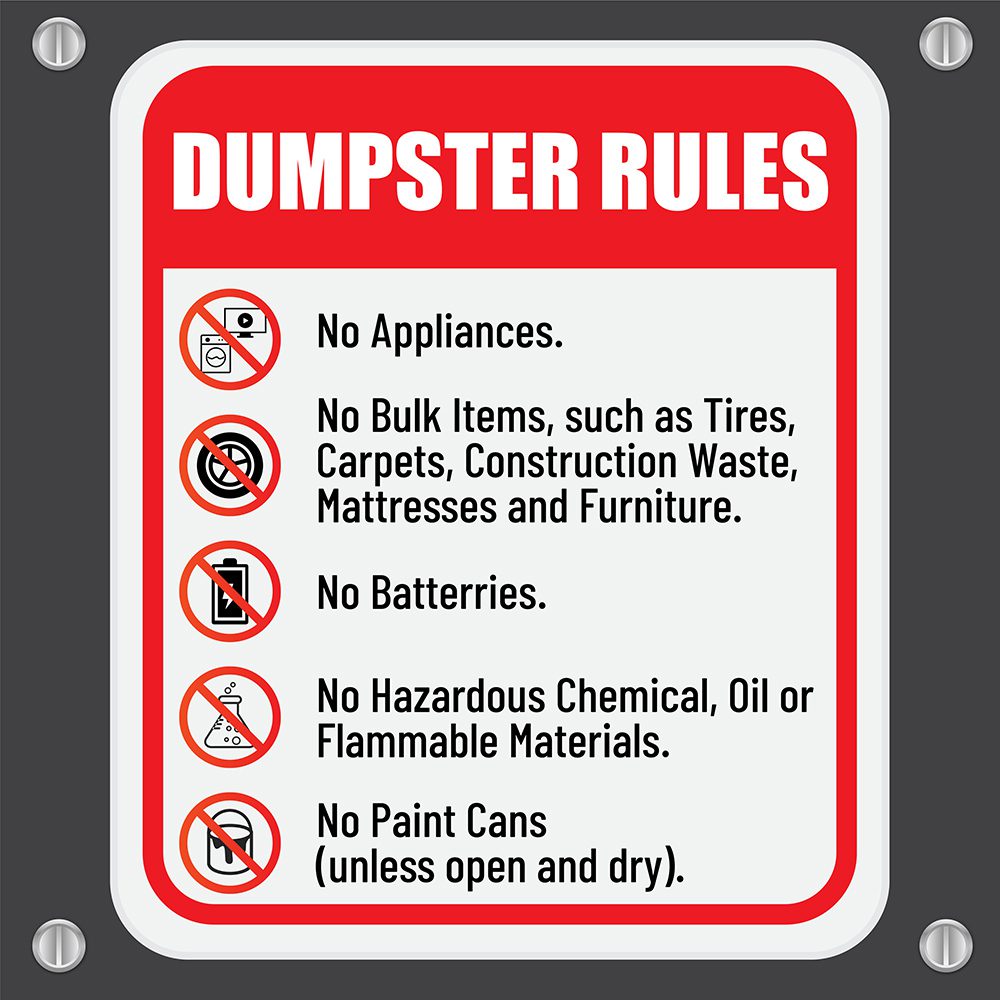 Dumpster Placement Laws Cobblestone Waste Management Blog