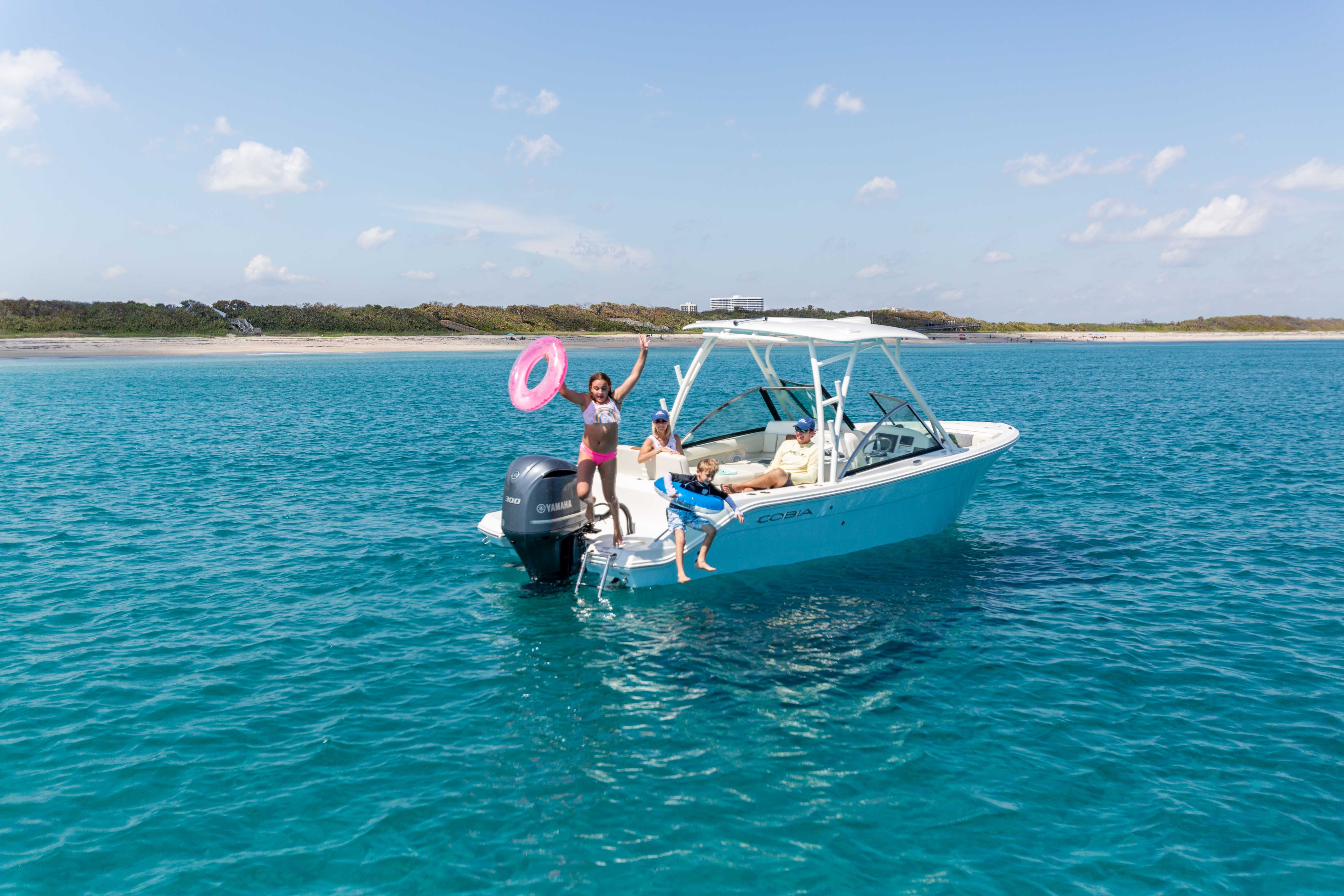 2025 Cobia 240 DC | 24 ft Dual Console Fishing Boat | Cobia Boats