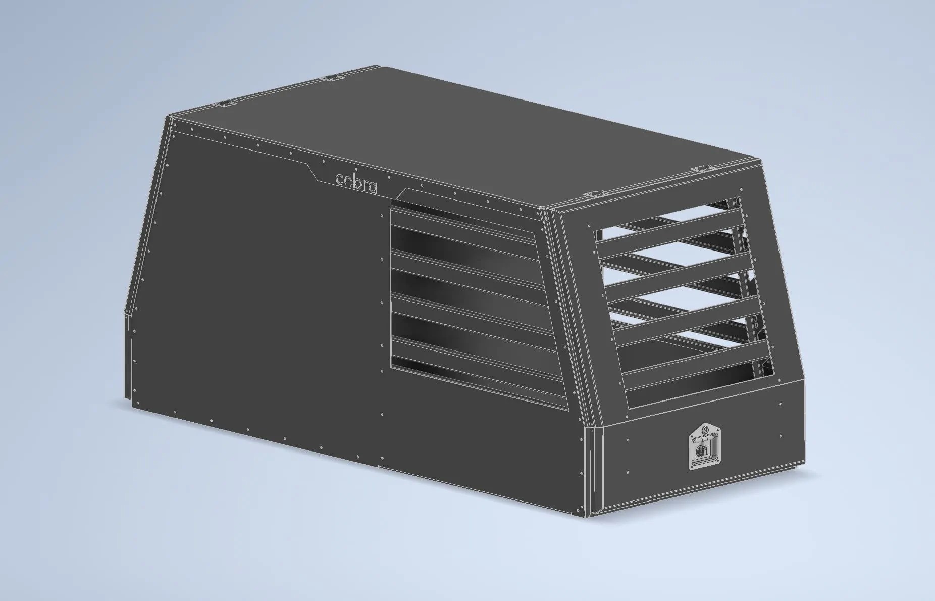 Ute Dog Box Dog Cage For Ute Cobra Industries