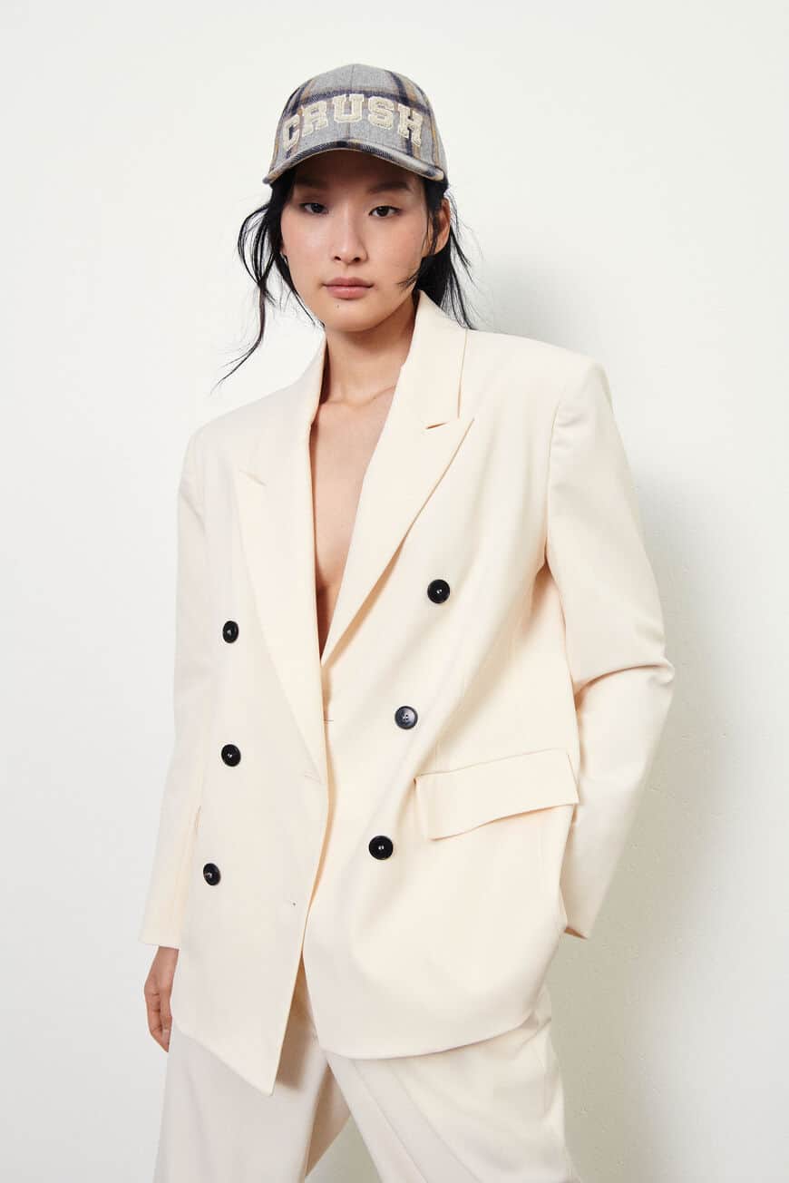 BA&SH Tea Jacket Ecru Cocaranti