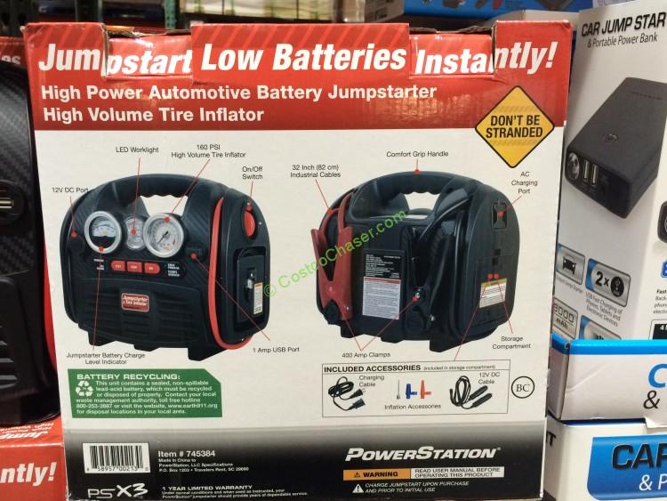 PowerStation PSX3 Jump Starter and Portable Power Source CostcoChaser