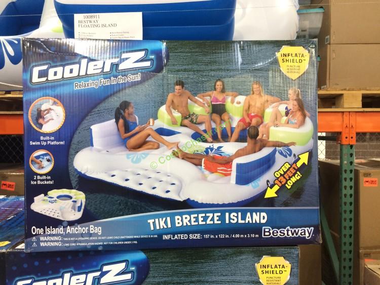 Bestway Tiki Breeze Floating Island CostcoChaser