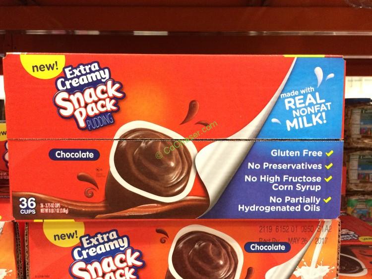 Snack Pack Chocolate Pudding 36/3.75 Ounce CostcoChaser