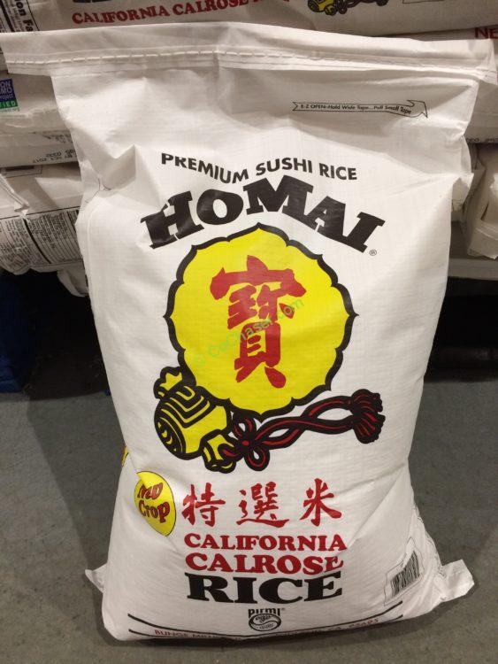 HOMAI Calrose Rice 25 Pound Bag CostcoChaser