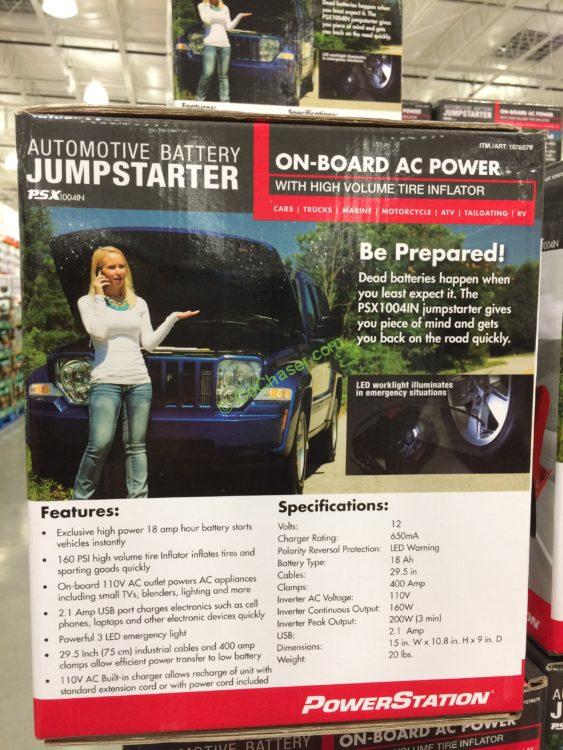 PowerStation PSX1004 Jump Starter and Portable Power Source CostcoChaser