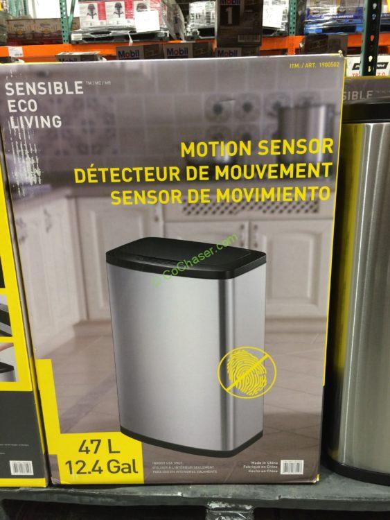 Cotco1900502EKO47LMotionSensorTrashCanbox CostcoChaser