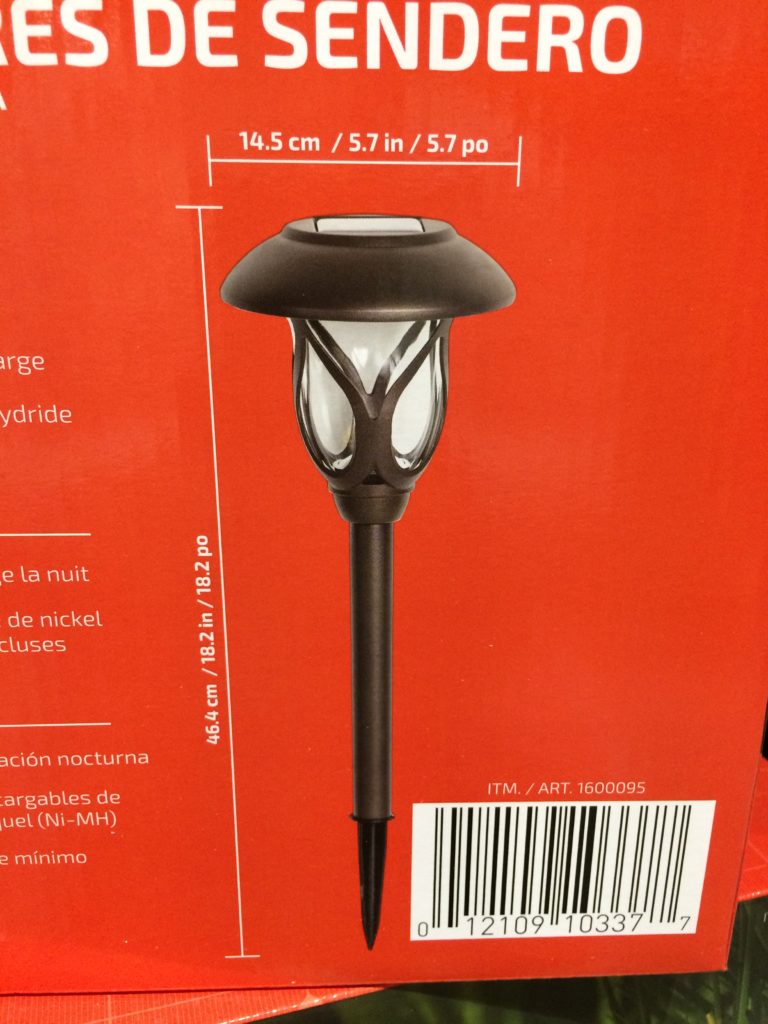Costco1600095SmartyardSmallLEDPathwayLight6PKsize CostcoChaser