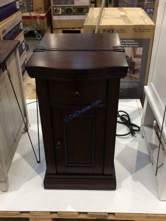 Chairside Table with Power, Model SWH051619A CostcoChaser