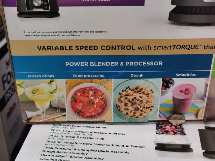 Ninja Foodi Power Blender & Processor System, Model CO351B CostcoChaser