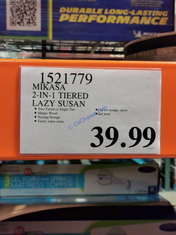 Costco1521779Mikasa2TierLazySusantag CostcoChaser
