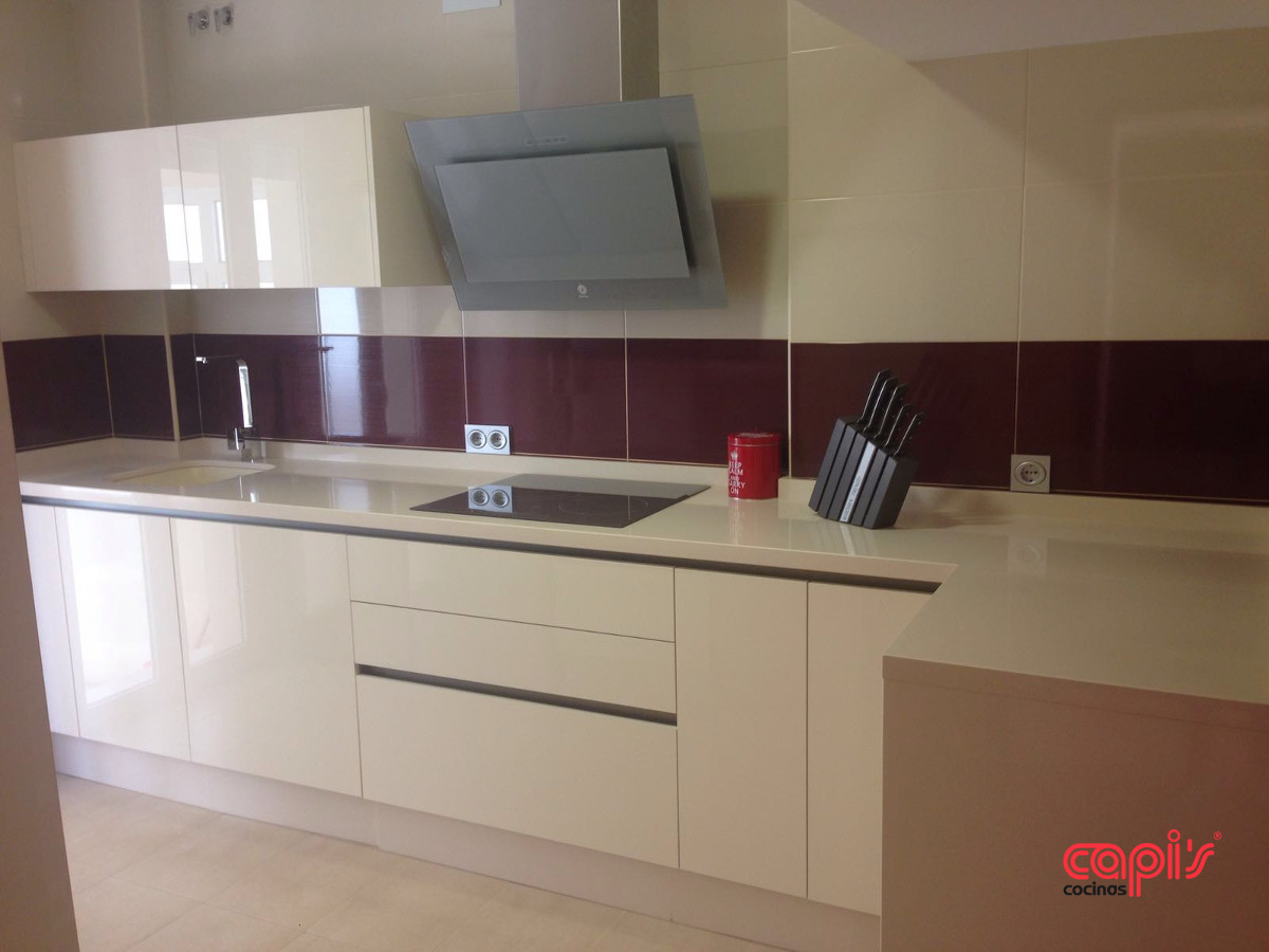 Vainilla en la Cocina Cocinas Capis, diseño y fabricación de cocinas