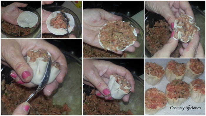 Dim sum Siao Mai, el más tradicional aperitivo chino Sum (aperitivos