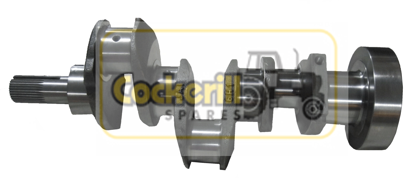 Cranksahft 3 Cylinder with Splined Nose Lip Seal