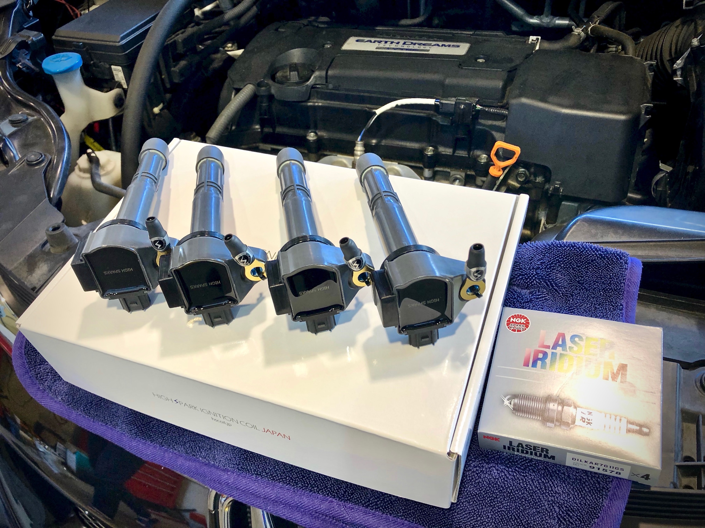 RC1 HONDA ODYSSEY HIGH SPARK IGNITION COIL HIGH SPARK noise reduction