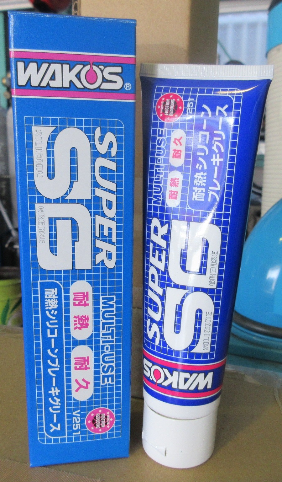 WAKO'S『SUPER SG（スーパーシリコーングリース）』ブレーキグリース 足まわり（サスペンション・ブレーキ） 商品情報