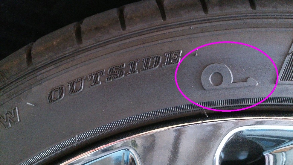 ☆ランフラットタイヤのマークと回転方向？？☆ BMW タイヤ ランフラットタイヤ取扱 スタッフBlog