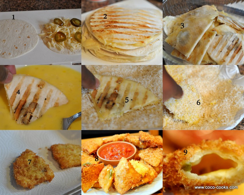 Old El Paso Deep Fried Quesadillas and Salsa for Game Day – COCO COOKS