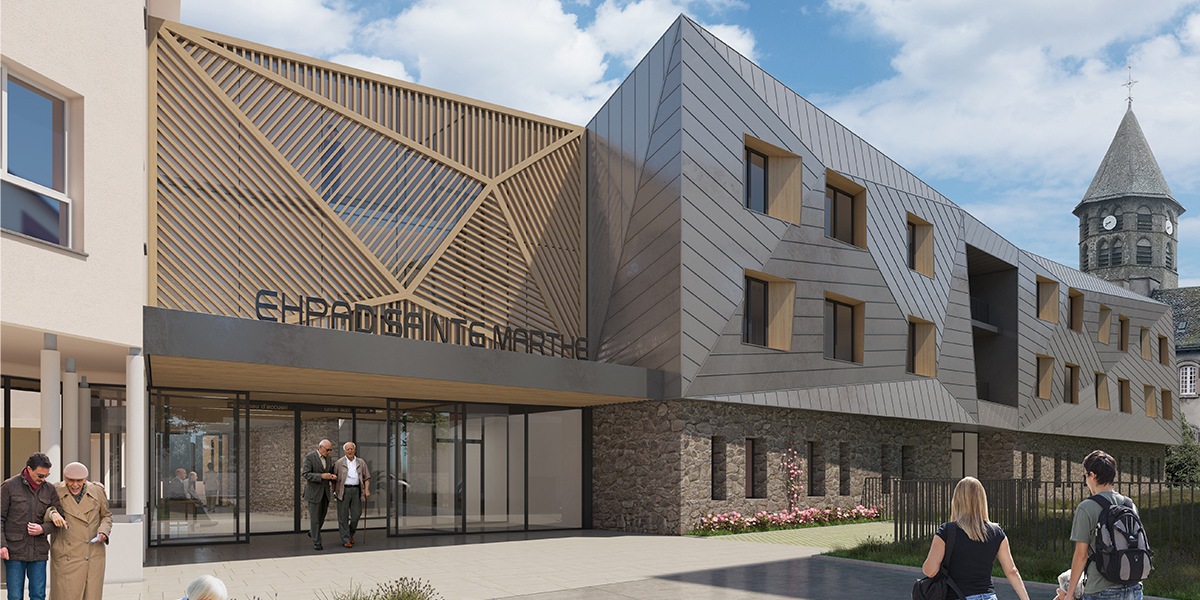 EHPAD SainteMarthe CoCo architectureCoCo architecture