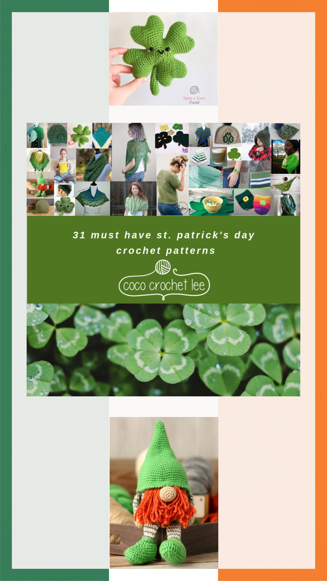 31 Must Have St. Patrick's Day Crochet Patterns by CoCo Crochet Lee
