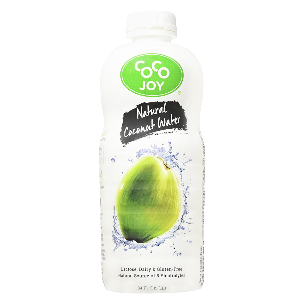 1 Liter Natural Coconut Water 6Pack Case CoCo Joy