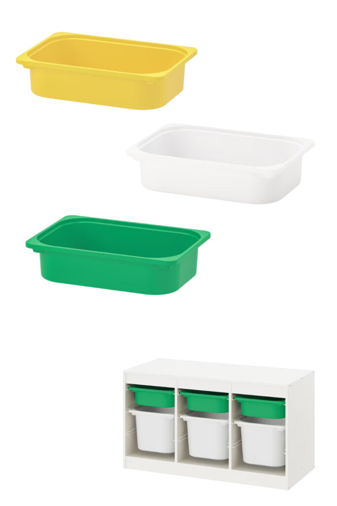 How to build an Ikea trofast activity table Coco's Caravan