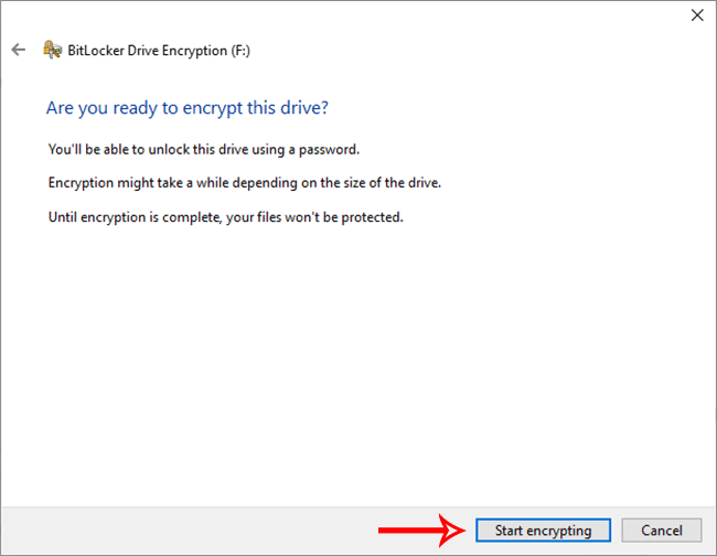 BitLocker Full Disk Encryption VS Used Disk Space Only