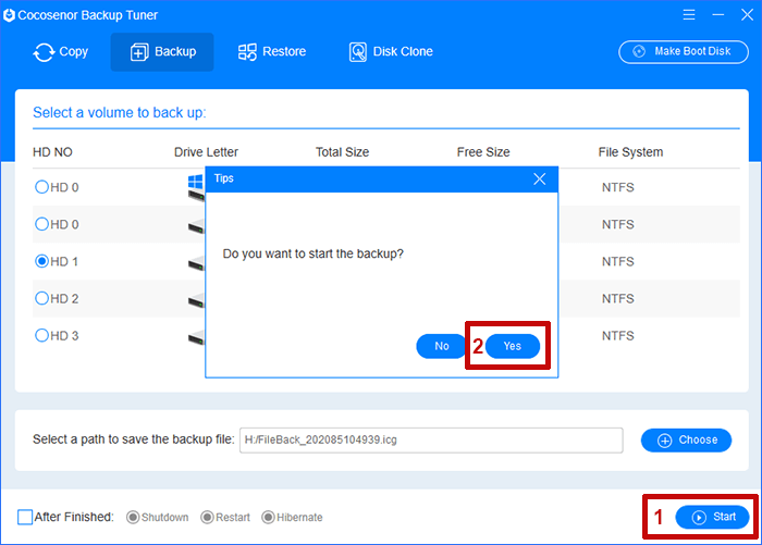 How to Backup One External Hard Drive to Another in Windows 10/8/7