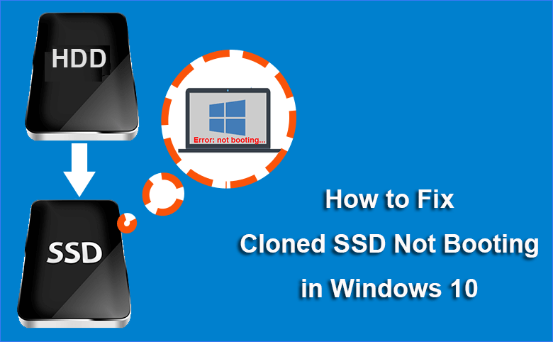 [How to Fix] Cloned SSD Not Booting in Windows 10