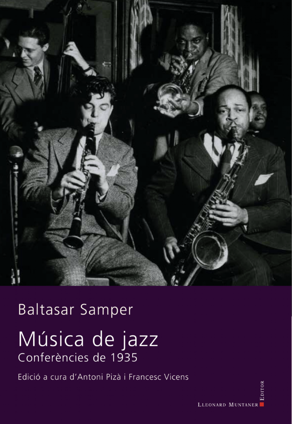Libro «Música de Jazz. Conferencias de 1935». Antoni Pizà y Francesc