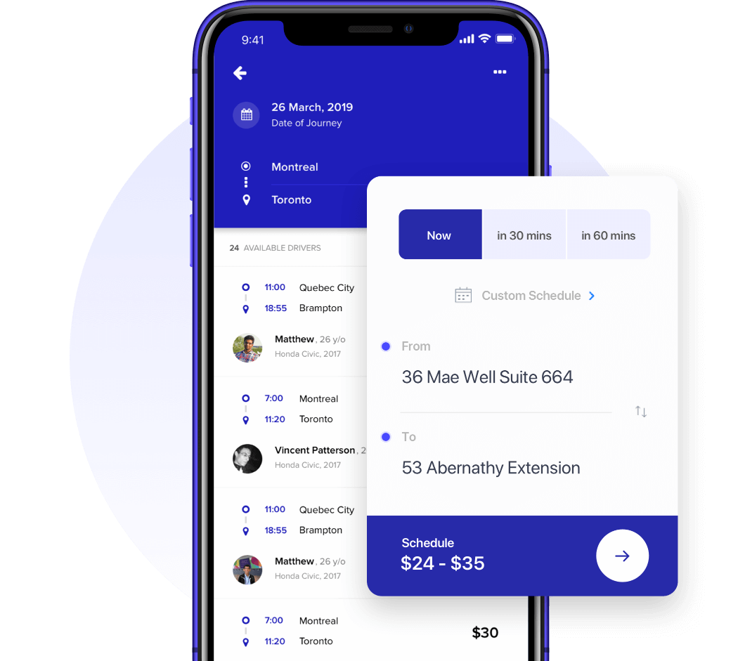 Build OnDemand Rideshare App Carpooling App Development