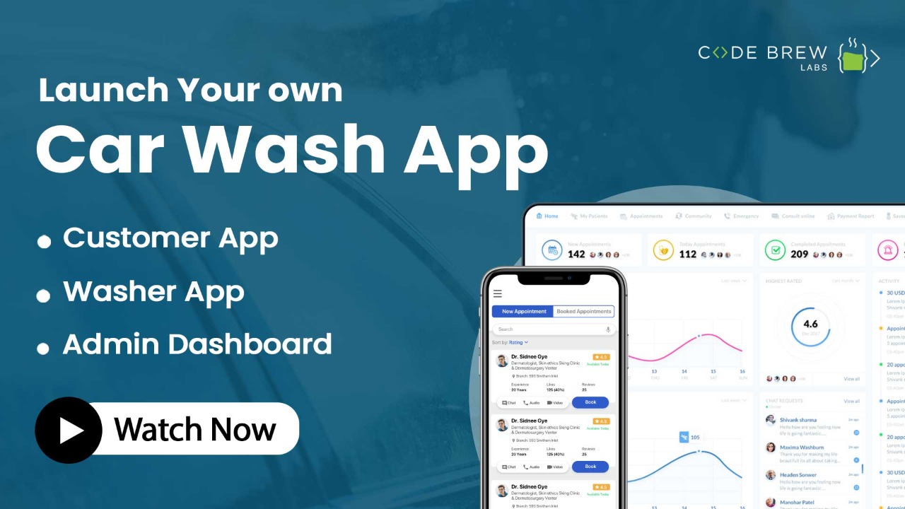 Get Your OnDemand Car Wash App Today Car Wash App Development