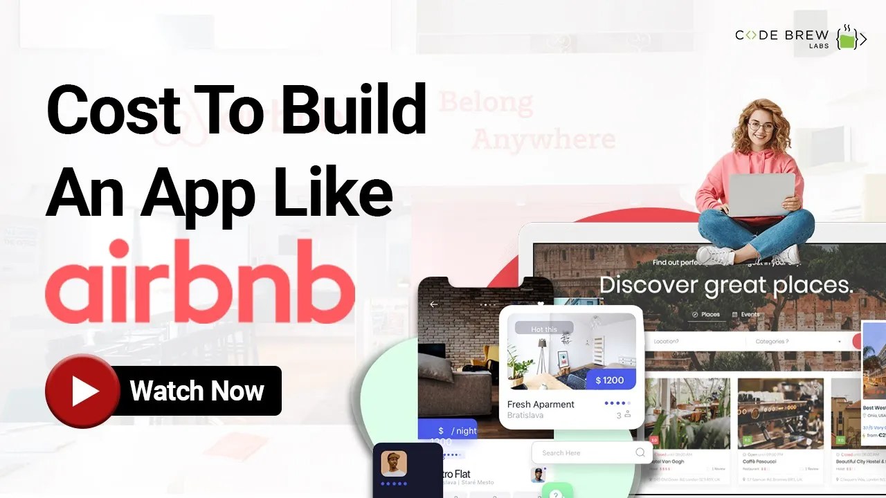 Cost to Build an App like Airbnb Code Brew Labs