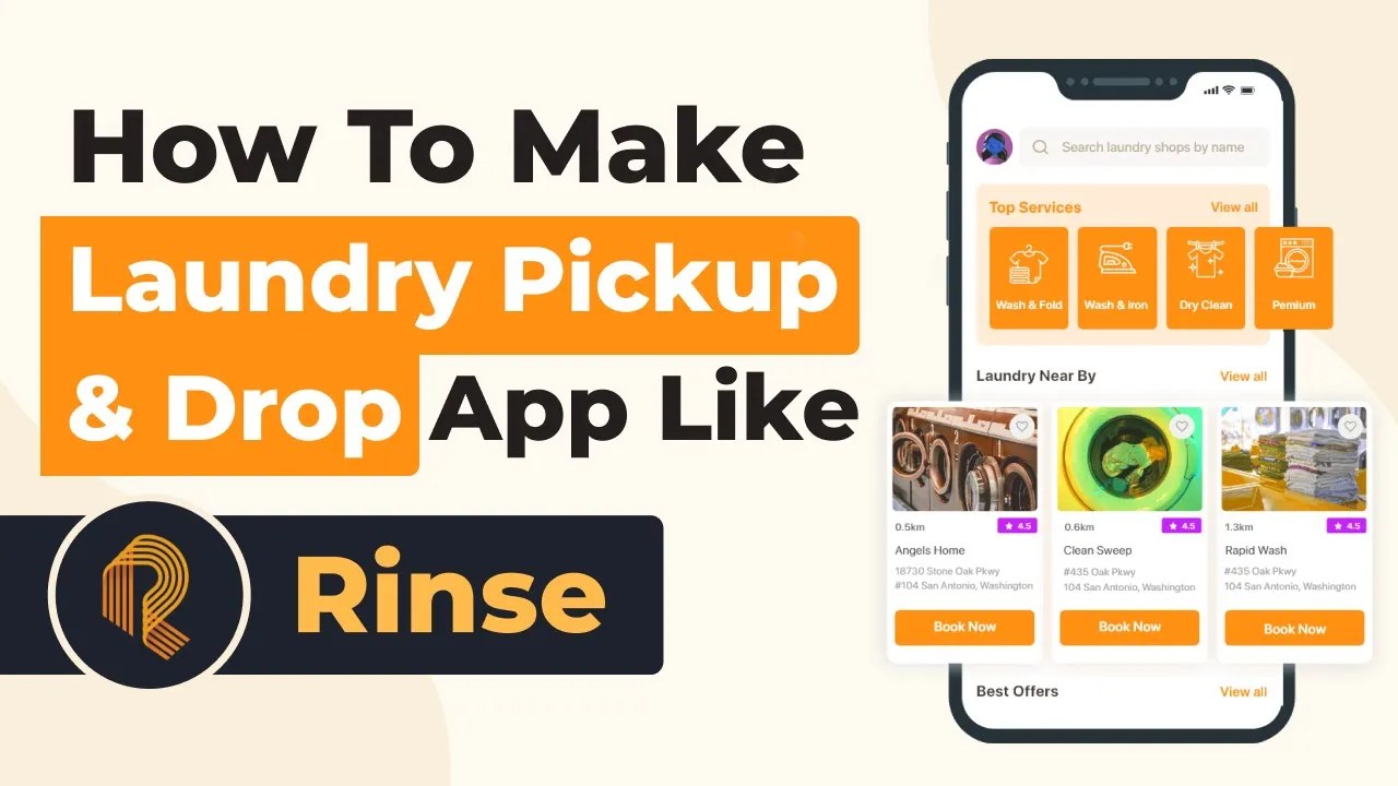 Build Your Laundry Pickup And Delivery App Code Brew Labs