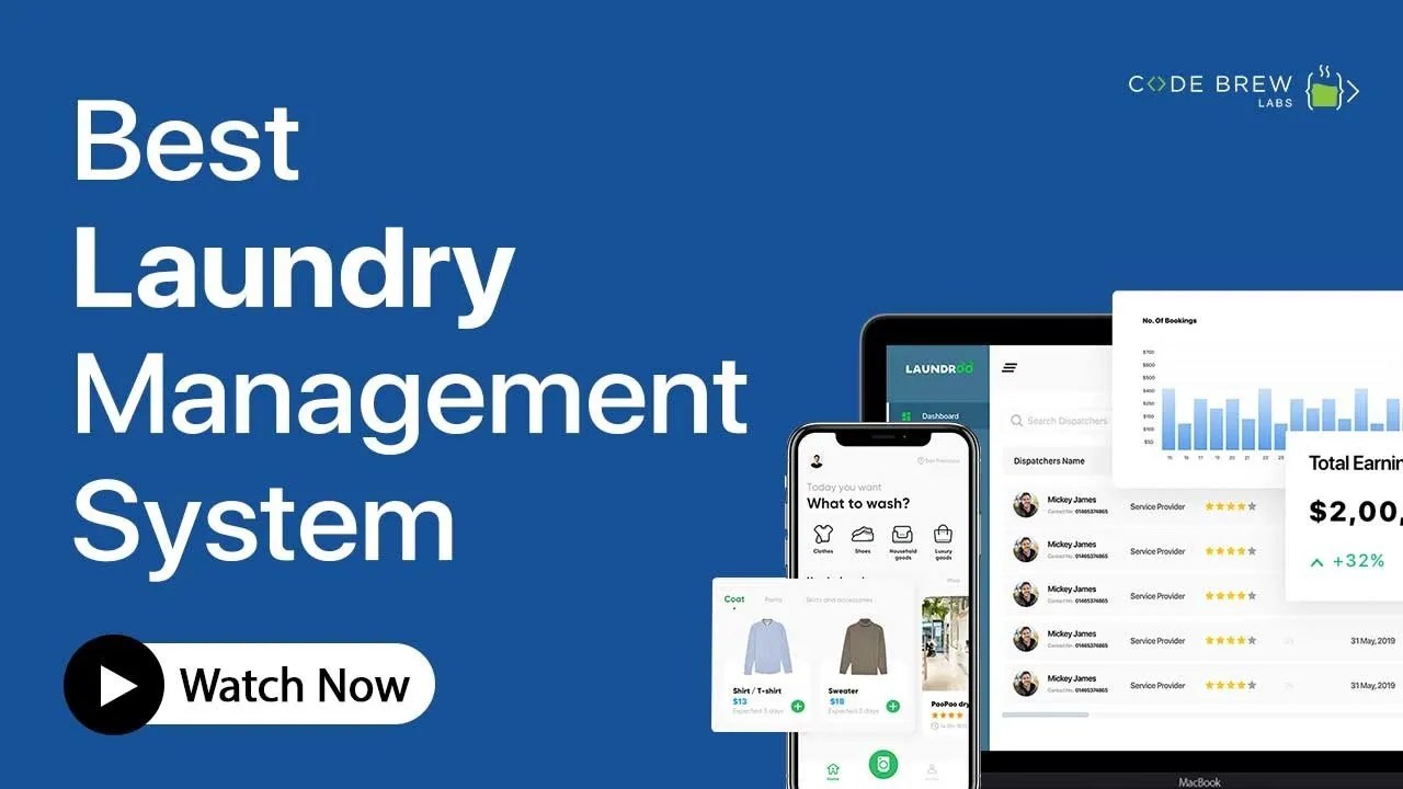 Create Your OnDemand Laundry App Uber for Laundry Code Brew Labs