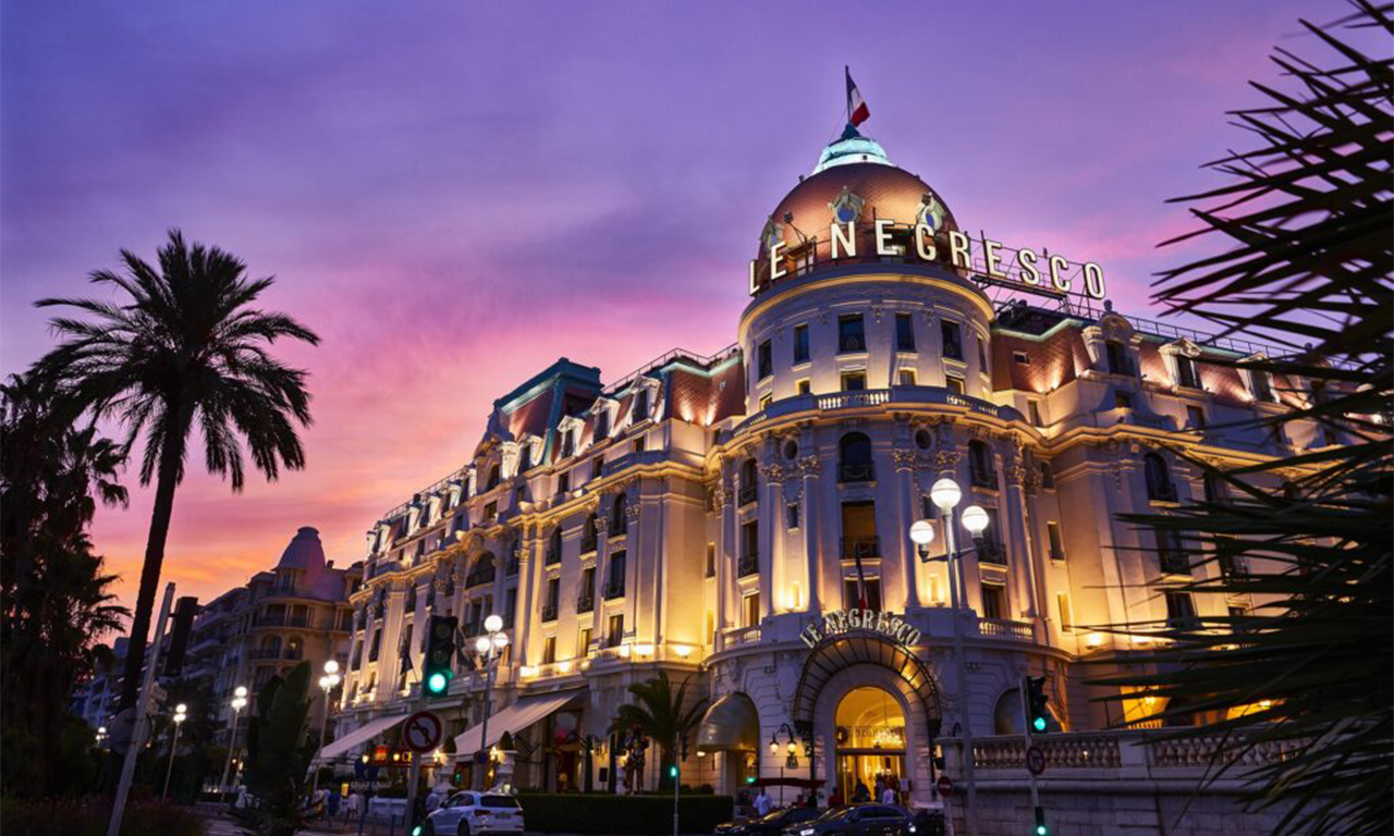 Projects Le Negresco in Nice CODE SPA DESIGN Luxury spa Furniture