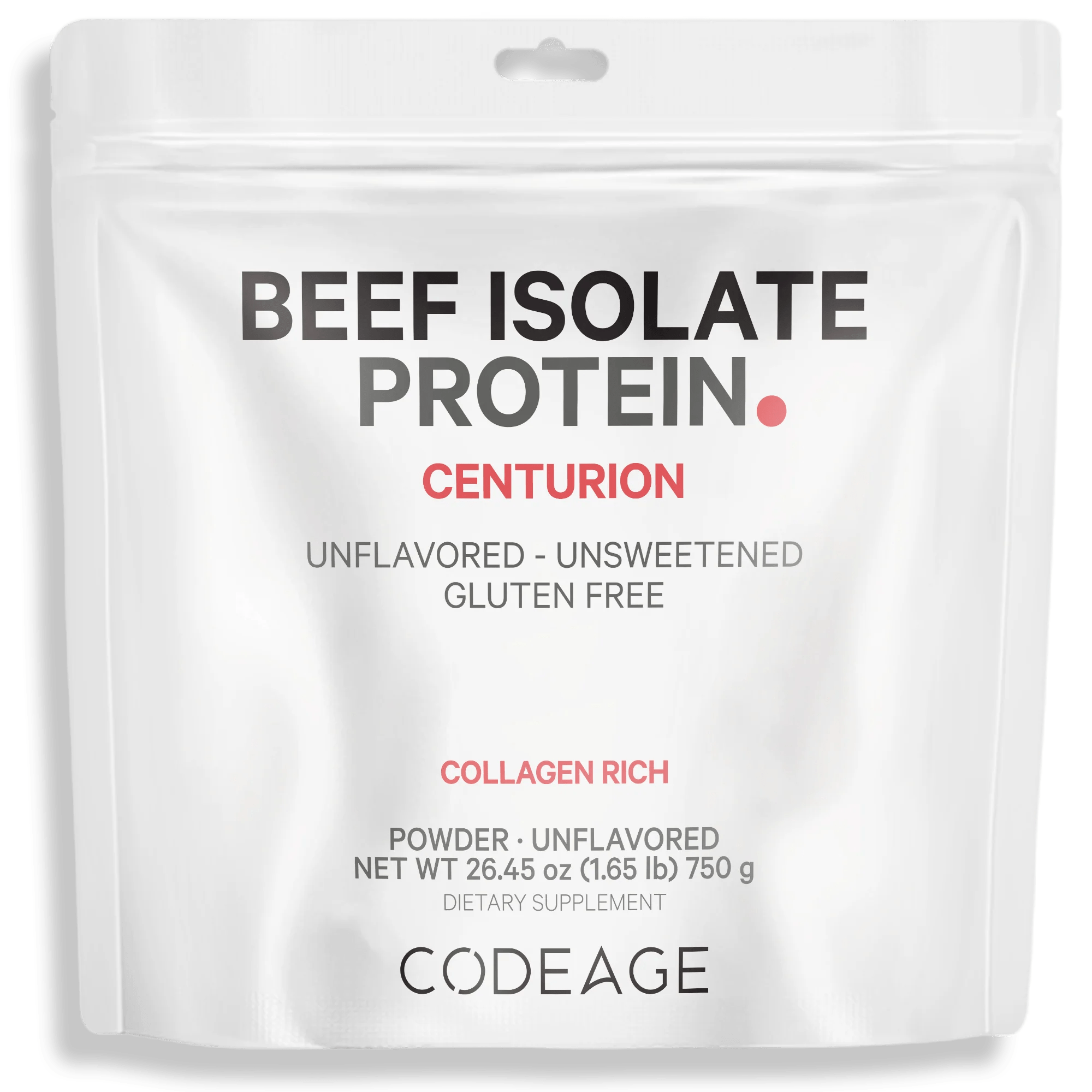 Codeage Beef Isolate Protein Powder Supplement Essential Amino Acids