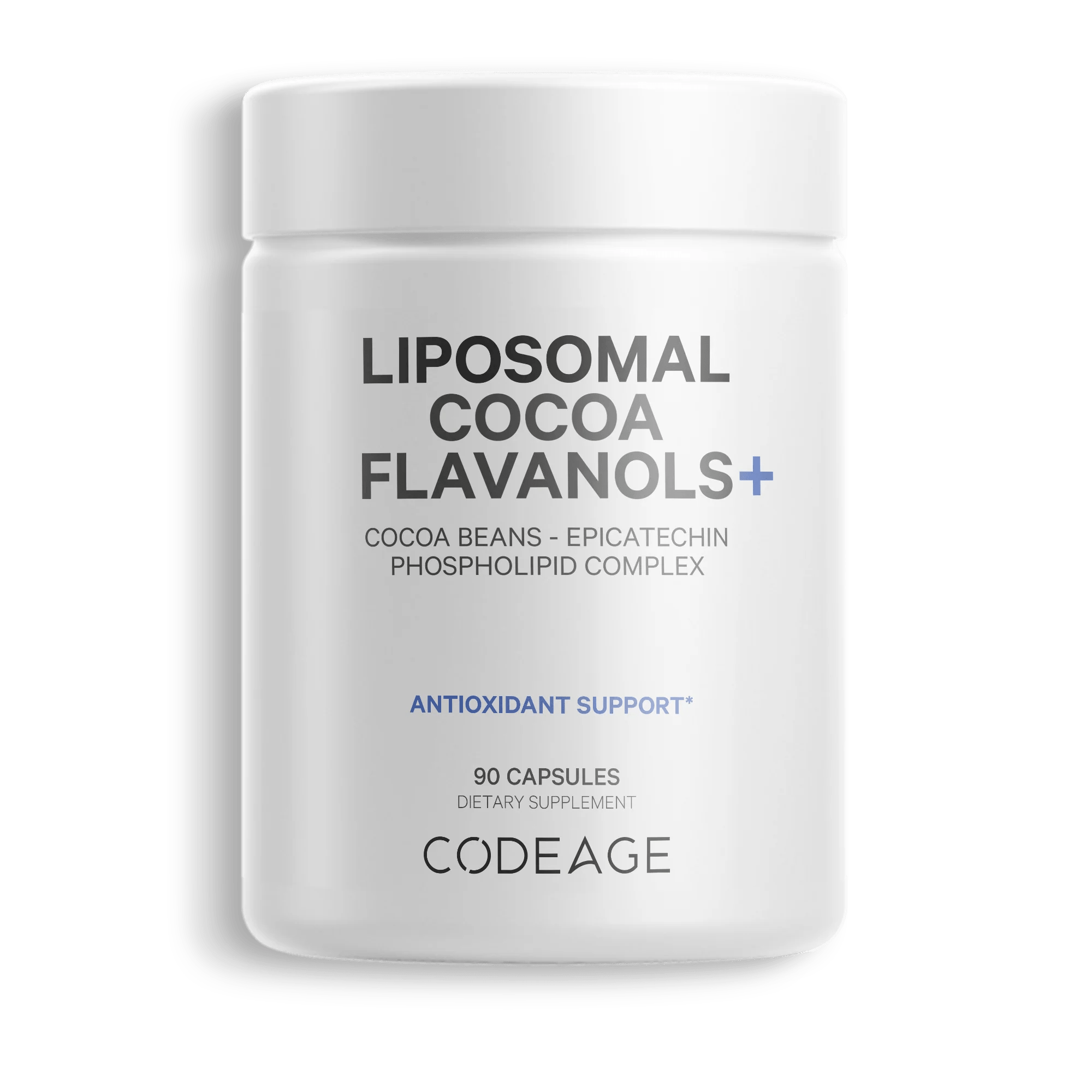 Codeage Liposomal Cocoa Flavanols Supplement Epicatechin Cocoa Beans