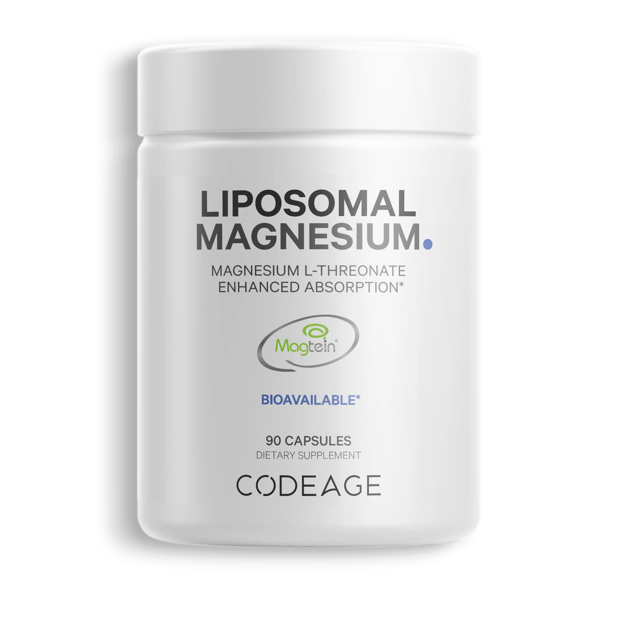 Codeage Liposomal Magnesium LThreonate Magtein® Mineral Supplement