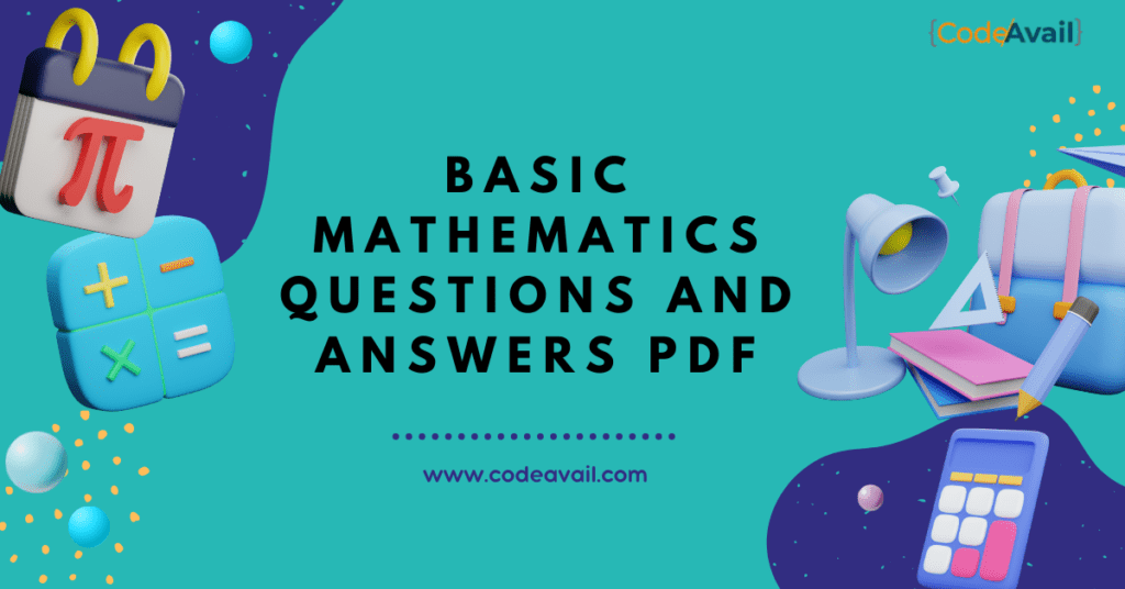 Free Download Basic Mathematics Questions And Answers Pdf