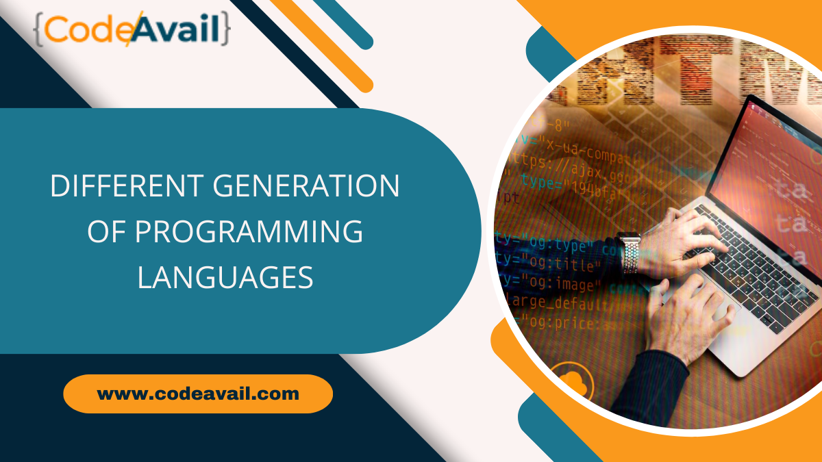 Explain Different Generation of Programming Languages
