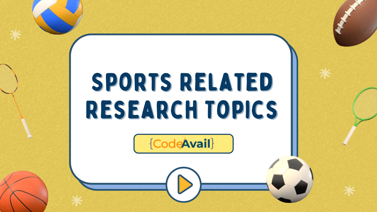 100 Sports Related Research Topics [2024]
