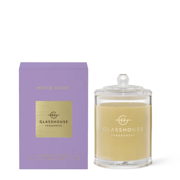 Movie Night Glasshouse Candle 380g • Code Bloom Perth Florist