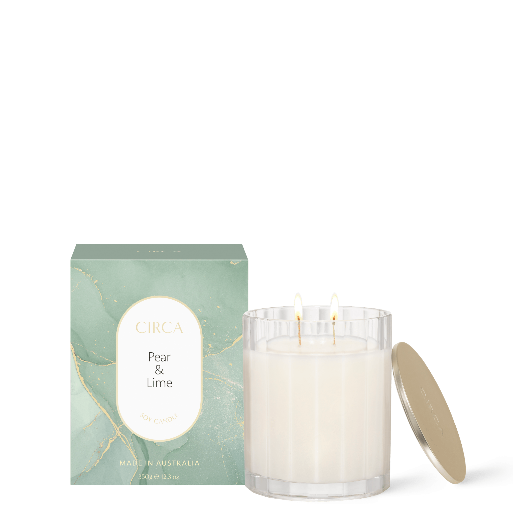 Pear & Lime Circa Home Candle 350g • Code Bloom Perth Florist